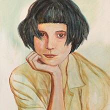 Aurelie, Acryl auf Canvas Panel, Susanne Güldenpfennig, Hannover