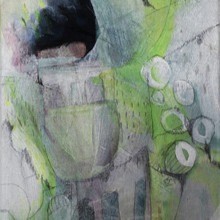 Urban, Acryl und Graphit auf Leinwand, Susanne Güldenpfennig, Hannover