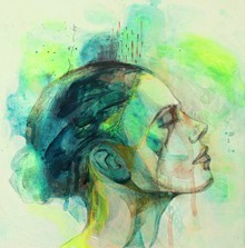 Zuversicht, Acryl auf Leinwand, Susanne Güldenpfennig, Hannover